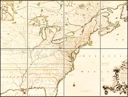 A map of the British and French dominions in North America…