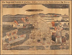 The siege and taking of Quebec with a view of the battle before the town