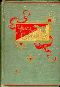 Years of Experience: an Autobiographical Narrative